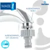 tecuro Aufnahme Adapter Übergangsstück M28 x 1 AG mit Produktbild-Vorschau 3