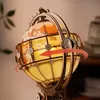 3D puzzle Svítící globus, ROKR, Dřevo, 180 dílků Náhled obrázku produktu 3