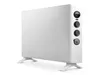 A white De'Longhi electric heater with a fan is shown against a white background. Produktbild-Vorschau