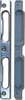 Schließblech U-Form m. PVC-Einlage 190 x 20 x 0,75 mm, Produktbild-Vorschau 1