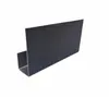 Alu U-Profil ungleich A 30mm B 10mm C 10mm Schwarz 1 Meter Produktbild-Vorschau 4
