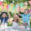 3 Stück Wimpelkette Outdoor, 12M 36 Flaggen Outdoor Produktbild-Vorschau 4