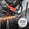 WALTER Winkelschleifer 1200W, 125mm, schwarz/rot, Produktbild-Vorschau 6