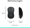 Logitech MK540 ADVANCED Tastatur-Maus-Set kabellos schwarz Produktbild-Vorschau 13