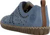 Rieker Damen Slipper Leder Mokassin Cutouts Lochmuster Produktbild-Vorschau 7