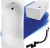 BADLAND Badewanne Rechteck Gracja 160x70 mit Produktbild-Vorschau 6