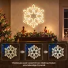 SALCAR LED-sneeuwvlok decoratie, 40 cm, 420 LED's, binnen- Productafbeelding-voorbeeld 2