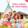 Pink Papaya kręgle drewniane Animal 12 elementów dla dzieci Podgląd zdjęcia produktu 2
