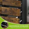 YITAHOME Kommode mit 6 Schubladen, Sideboard Produktbild-Vorschau 6