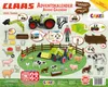 A collage of a CLAAS advent calendar with toy farm animals and vehicles. Anteprima dell’immagine prodotto