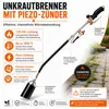 Wiltec Unkrautbrenner mit Piezo Zünder bis 1850°C Produktbild-Vorschau 2