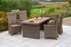 Merxx Toskana Gartenmöbelset 9tlg., 4 Sessel verstellbar Produktbild-Vorschau 1