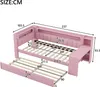 Flieks Jugendbett mit Led und Usb, Tagesbett Einzelbett mit Produktbild-Vorschau 7