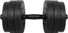 Rebel RBA-2328 Manubri regolabili 2 x 10 kg, nero Anteprima dell’immagine prodotto 4