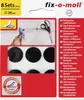 Klettpunkte fix-o-moll 20mm schwarz Produktbild-Vorschau 2