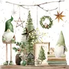 Servietten Papier 33x33cm Weihnachtswichtel 20 Stück Weiß / Produktbild-Vorschau 1