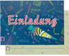 Oblique Unique 6 Einladungskarten für Schuleinführung Produktbild-Vorschau 2