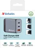 Chargeur Verbatim GNC-64 GaN 65 W 2xUSB-C PD, 1xUSB-A QC Voir les images du produit 9