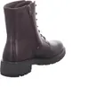 A brown leather boot shown from the side and back. Produktbild-Vorschau