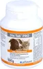 A white plastic bottle of Alfavet Dia Tab PRO for dogs and cats, with a label showing a dog and a cat. Produktbild-Vorschau
