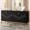 Sweiko Buffet moderne avec 4 portes - Design élégant en Voir les images du produit 2
