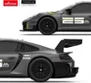 Collage of two views of a grey racing car model. Podgląd zdjęcia produktu