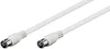 Goobay 50747, 1,5 m, F-Typ, F-Typ, Weiß Produktbild-Vorschau 2