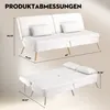 COMHOMA rozkładana sofa z funkcją spania, rozkładana sofa, Podgląd zdjęcia produktu 5