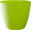 Obal na květináč ELLA plastový zelený lesklý d13x12cm Náhled obrázku produktu 1