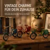 formano 3er Set Mini Deko Fahrrad Metall Set Vintage Produktbild-Vorschau 2
