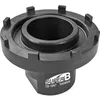 chiave ad anello a 8 denti in acciaio 50 mm nero Anteprima dell’immagine prodotto 1