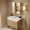 Rea Badezimmermöbel-set Mit Waschbecken De07-70 Oak 70cm Produktbild-Vorschau 7