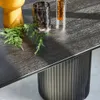 sweeek - Ovaler Esstisch Heveaholz und Eichenfurnier 8 Produktbild-Vorschau 4