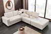 riess-ambiente Wohnlandschaft KENT 220cm champagner beige Produktbild-Vorschau 3