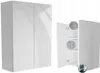 wisząca szafka łazienkowa 60 do łazienki 60x80 biały mat + Podgląd zdjęcia produktu 1