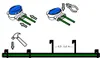 6 Kabel Verbinder + 4 Anschlussklemmen kompatibel für Produktbild-Vorschau 2
