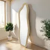 ProximaX Standspiegel 140×45 cm – Unregelmäßige, gebogene Produktbild-Vorschau 3