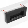 Wandkamin Bioethanol DELTA FLAT schwarz mit Verglasung Produktbild-Vorschau 5