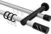 Interdeco Rundrohr-Innenlaufstange / Gardinenstange Produktbild-Vorschau 1