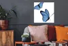 MuchoWow® Poster Eine Illustration von zwei blauen Produktbild-Vorschau 2
