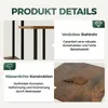 Bamworld Pflanzenständer Blumenständer Metall Schwarz Produktbild-Vorschau 5