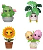 POP! Flora: 4 figuras: cactus, monstera, girasol, tulipán Vista previa de la imagen del producto 1