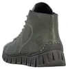 Rieker Damen Stiefelette Profilsohle Ziernaht unifarben Produktbild-Vorschau 5