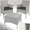 tectake® Rattanset Luzern für 2 Personen Produktbild-Vorschau 9