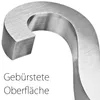 Edelstahl Hausnummer 20 cm Groß Gross Haus Nummer 2 Zahlen Produktbild-Vorschau 5