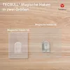 TECBULL® 16 echte Magische Haken klein XS, rückstandslos Produktbild-Vorschau 3