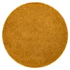 Teppich SOFFI Kreis shaggy 5cm gold Gelb rund 160 cm Produktbild-Vorschau 2