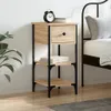 vidaXL Noční stolek Sonoma Dub 34x36x70 cm výrobek ze dřeva Náhled obrázku produktu 1