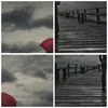Bild auf Leinwand - Leinwandbild - Meer Brücke Sturm - Produktbild-Vorschau 8