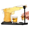 Pistolenkaraffe aus Glas, Weinspender im Whiskey-Gun-Stil, Produktbild-Vorschau 6